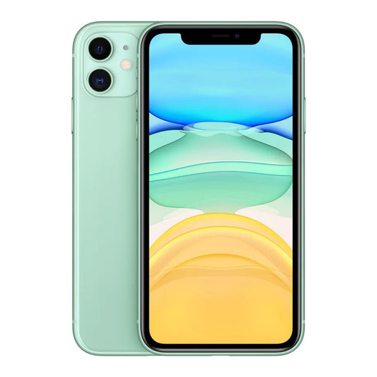 Apple iPhone 11  256GB Green front view display – Pre-Owned Unlocked Smartphone