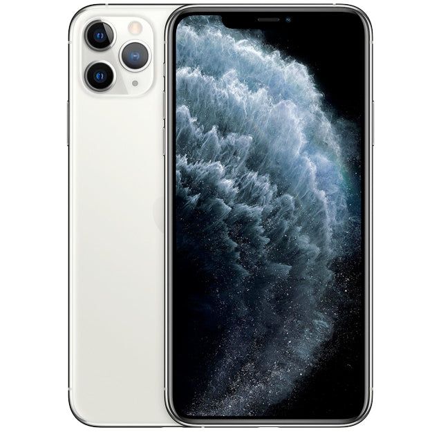 Apple iPhone 11 ProMax 512GB White front view display – Pre-Owned Unlocked Smartphone