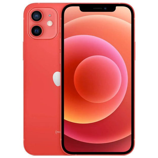 Apple iPhone 12 256GB Red front view display – Pre-Owned Unlocked Smartphone