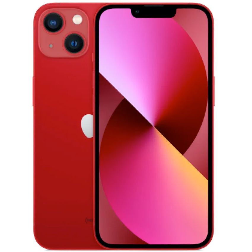 Apple iPhone 13 128GB Red front view display – Pre-Owned Unlocked Smartphone
