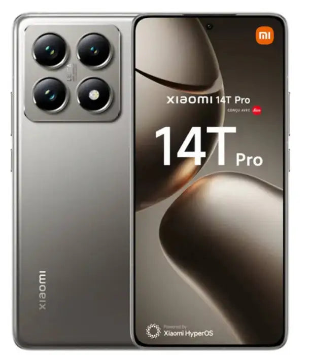 Xiaomi 14T Pro 12/512GB silver front view