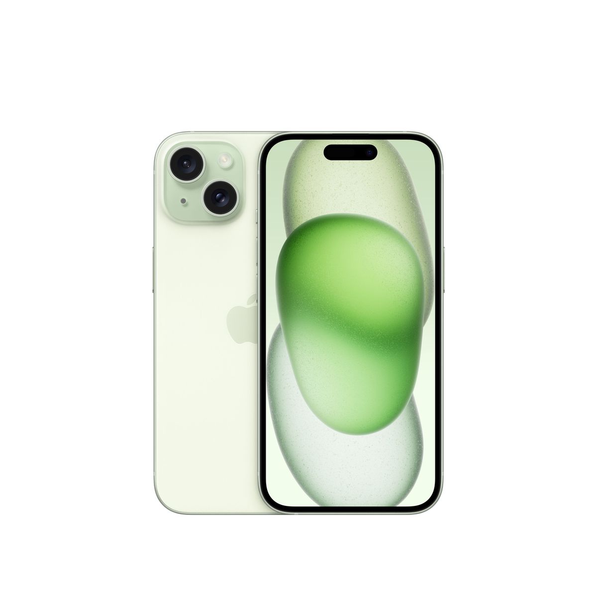 Apple iPhone 15 128GB Light Green – Front View