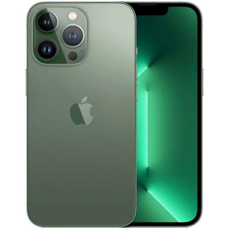 Apple iPhone 15 Pro Max Green front view display – Pre-Owned Unlocked Smartphone
