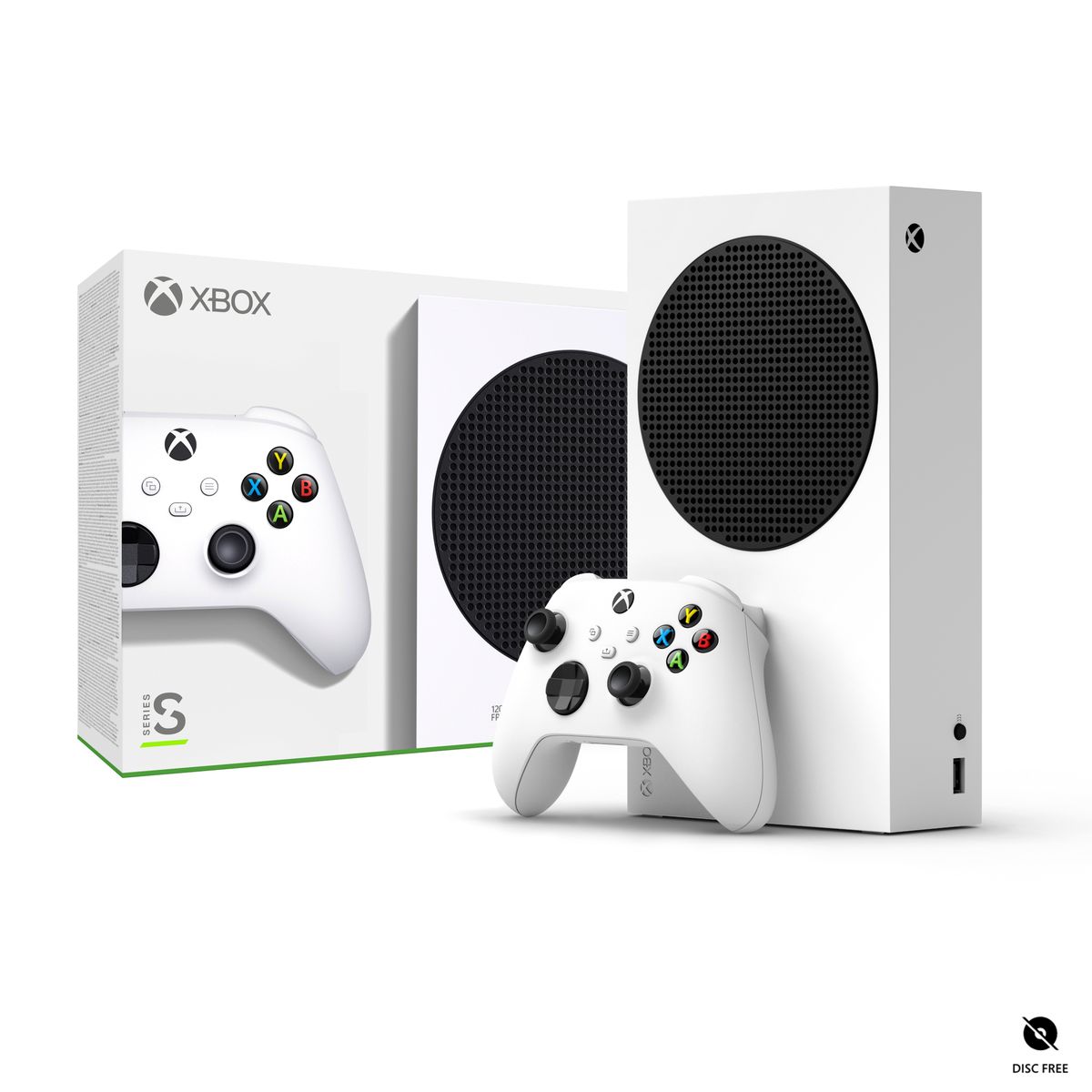 Xbox Series S 512GB Digital Gaming Console Front View