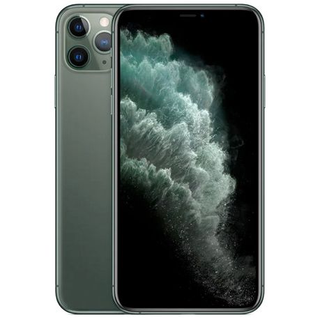 Apple iPhone 11 ProMax 512GB Green front view display – Pre-Owned Unlocked Smartphone 
