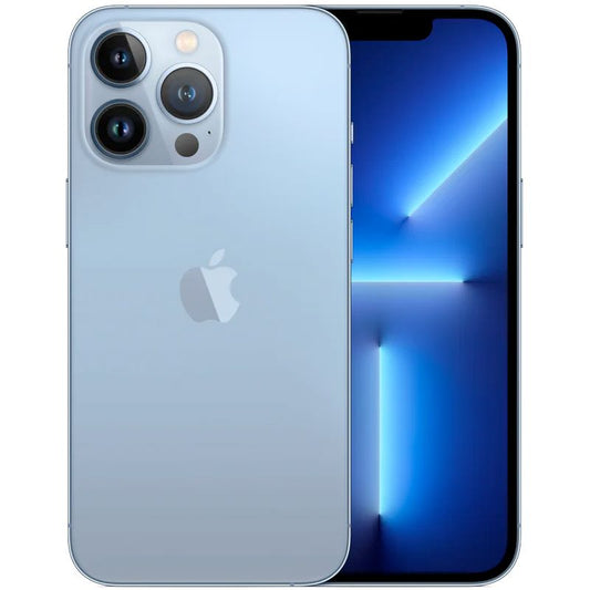 Apple iPhone 15 Pro Max Blue front view display – Pre-Owned Unlocked Smartphone