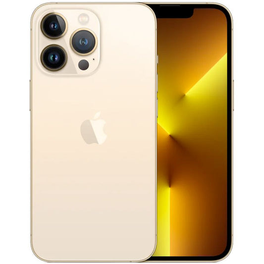 Apple iPhone 13 Pro Max 512GB Gold front view display – Pre-Owned Unlocked Smartphone 