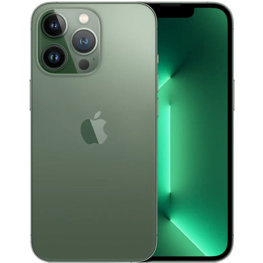 Apple iPhone 13 Pro Max 512GB Green front view display – Pre-Owned Unlocked Smartphone 