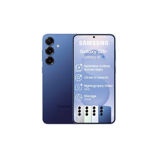 Samsung Galaxy S25+ 256GB – Navy Front View