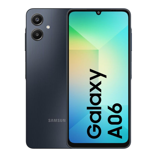 Samsung Galaxy A06 Dual Sim 128GB Black Front View