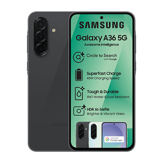 Samsung Galaxy A35 256GB – Black Front View