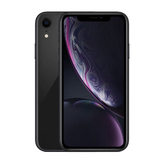 Apple iPhone XR 256GB Black front view display – Pre-Owned Unlocked Smartphone